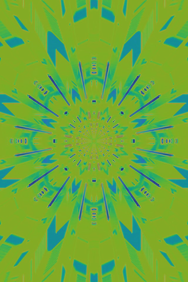 Neon Tunnel Kaleidoscope Vortex | 2:3 Portrait | 60fps Screensaver VJ Loop