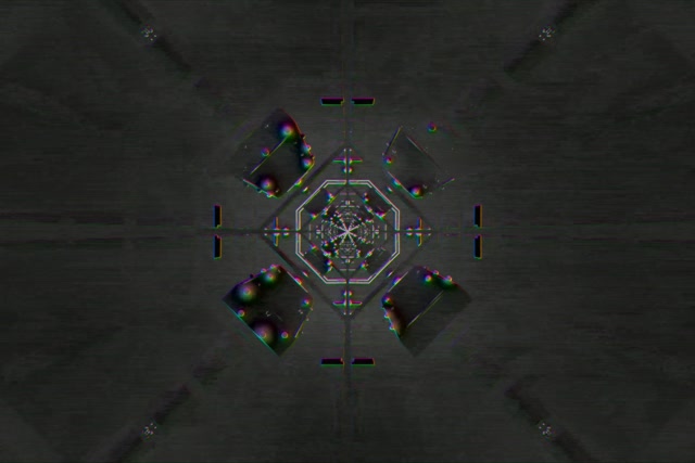 Pulsating Hexagon Neon Tunnel VJ Loop 3:2 Surface 60fps Screensaver
