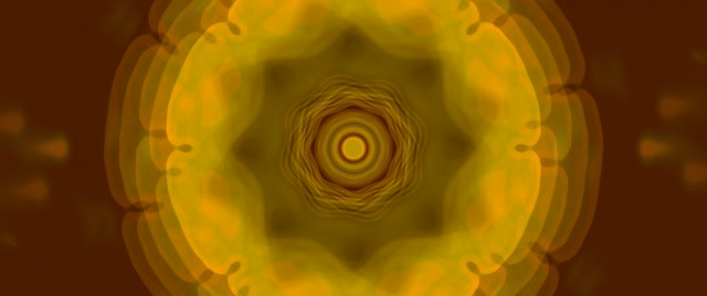 Golden Spiraling Vortex Neon Tunnel VJ Loop 2.39:1 Cinemascope 60fps Screensaver