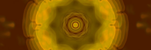 Pulsating Concentric Neon Tunnel 3:1 Triple Wide 60fps VJ Loop Screensaver