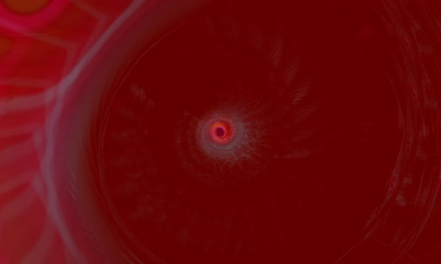 Pulsating Red Neon Tunnel Vortex 5:3 Wide 60fps Screensaver Loop