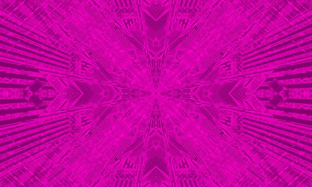 Neonski Tunel Magenta Kaleidoskop Izbruh VJ Loop 5:3 Širok 60fps Ohranjevalnik Zaslona