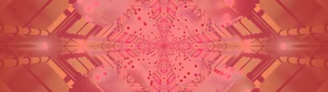 Neon Tunel Rožnat Diamant Kaleidoskop VJ Loop 32:9 Super Ultraširok 60fps Ohranjevalnik Zaslona