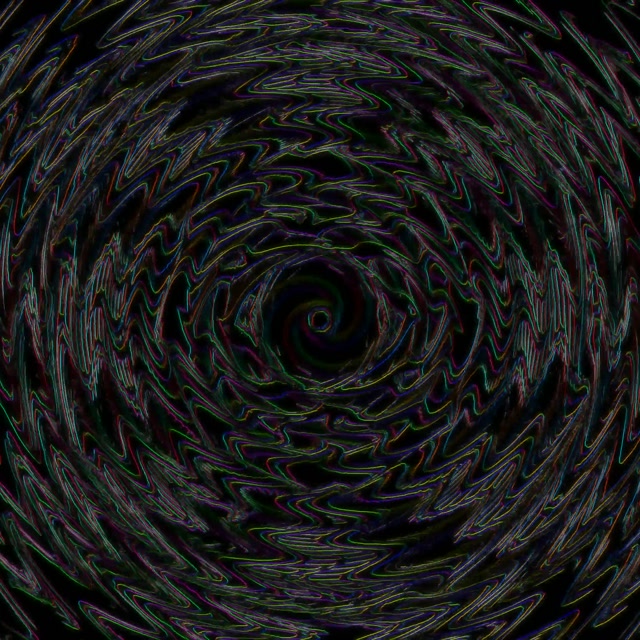 Neon Tunnel Spiraling Vortex VJ Loop 1:1 Square 60fps Screensaver