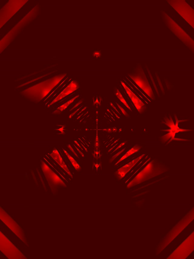 Rdeč Neonski Tunel VJ Loop | Diamantni Vrtinec Ohranjevalnik Zaslona 3:4 iPad Pokončno 60fps