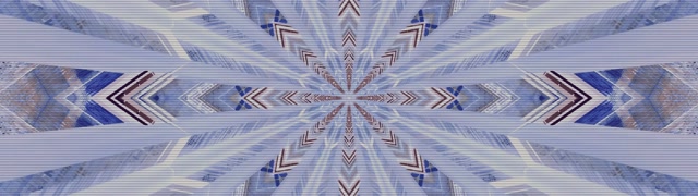 Moder Kaleidoskop Neon Tunel Ohranjevalnik Zaslona 32:9 Super Ultraširok 60fps VJ Loop