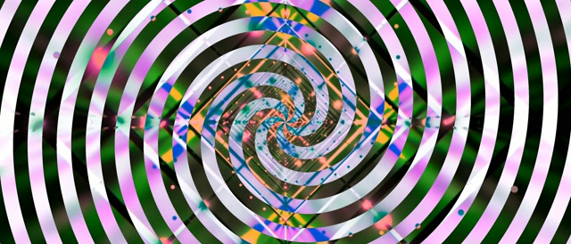 Neonski Tunel Spiralni Diamant Vrtinec VJ Loop 21:9 Ultrawide 60fps Screensaver