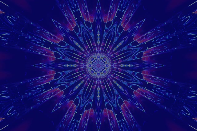 Neon Tunel Kaleidoskop Izbruh VJ Loop 3:2 Surface 60fps Ohranjevalnik zaslona