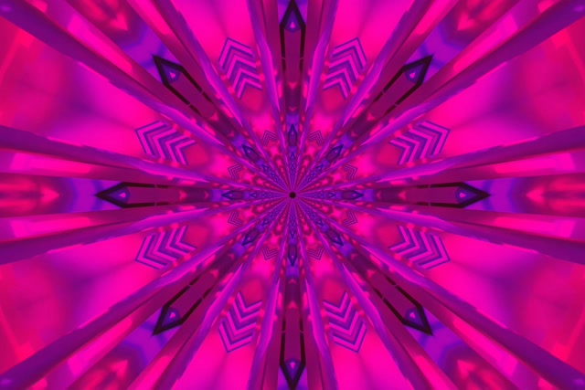 Neon Tunel Kaleidoskop Izbruh VJ Loop 3:2 Surface 60fps Ohranjevalnik zaslona