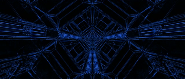 Moder Neon Tunel Ohranjevalnik Zaslona 21:9 Ultrawide 60fps VJ Loop PC Prenosnik