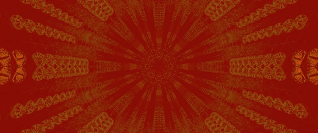 Neon Tunel Oranžen Zelen Kaleidoskop VJ Loop 2.39:1 Cinemascope 60fps Ohranjevalnik Zaslona