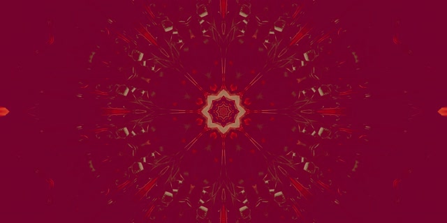 Neon Tunel Mandala Zvezda VJLoops 2:1 Univisium 60fps Ohranjevalnik Zaslona