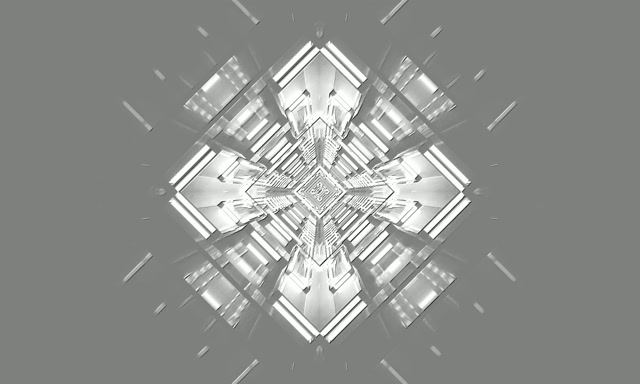 Tunel Neon Kaleidoskop Diamanti VJLoops 5:3 Wide 60fps Screensaver