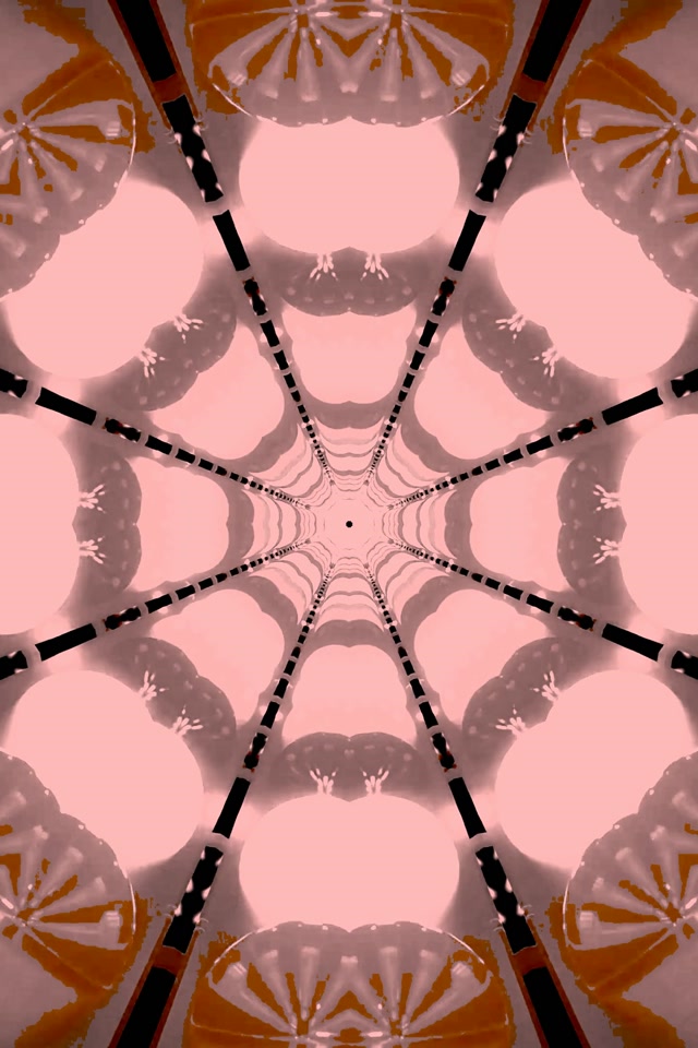 Tunel Neon Kaleidoskop Rrjete Merimangë 2:3 Photo Portrait 60fps Screensaver Vj Loop