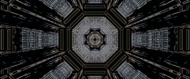 Tunel Neon Tetëkëndor Screensaver 60fps 2.39:1 Cinemascope VJ Loop