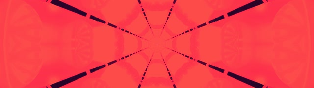 Tunel Neon i Kuq Kaleidoskop Yll Vj Loop 32:9 Super Ultrawide 60fps Screensaver