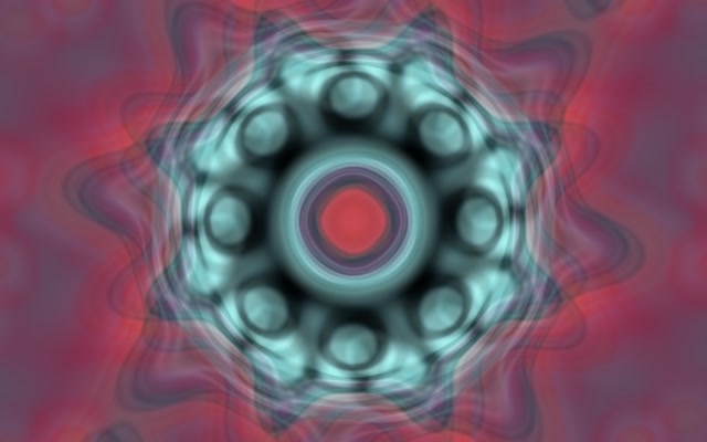 Pulsating Red Neon Tunnel Vortex | 16:10 MacBook 60fps Screensaver VJ Loop