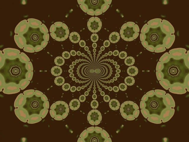 Neon Tunel Mandala Kaleidoskop 4:3 Classic 60fps Screensaver VJ Loop