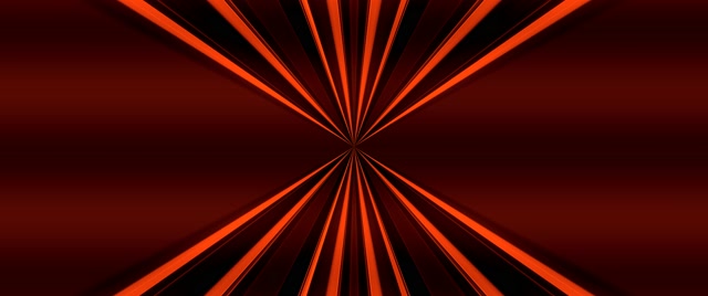 Crveno Narandžasti Starburst Neon Tunel VJ Loop 2.39:1 Cinemascope 60fps Čuvar Ekrana