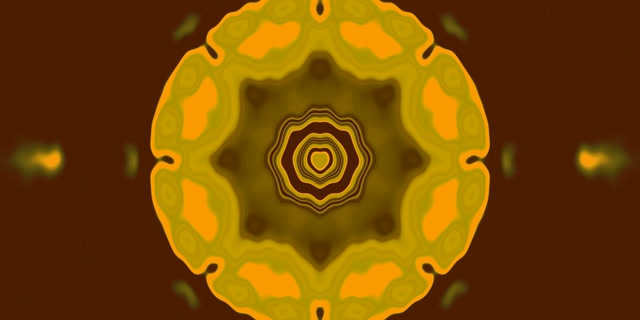 Neon Tunnel Star Mandala 2:1 Univisium 60fps Screensaver Vj Loop