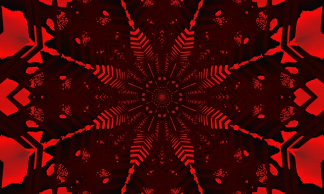 Crvena Zvezda Neon Tunel VJ Loop 60fps 5:3 Wide Screensaver