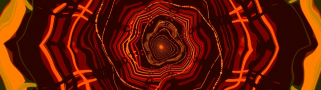 Neon Tunel Crvena Spirala Vrtlog 32:9 Super Ultrawide 60fps Čuvar Ekrana VJLoops