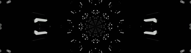 Fraktalni Kaleidoskop Neon Tunel VJLoops 32:9 Super Ultrawide 60fps Čuvar Ekrana
