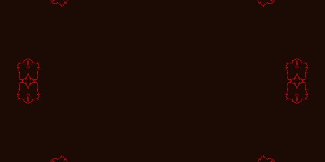 Neon Tunnel Red Kaleidoscope Vj Loop 2:1 Univisium 60fps Screensaver