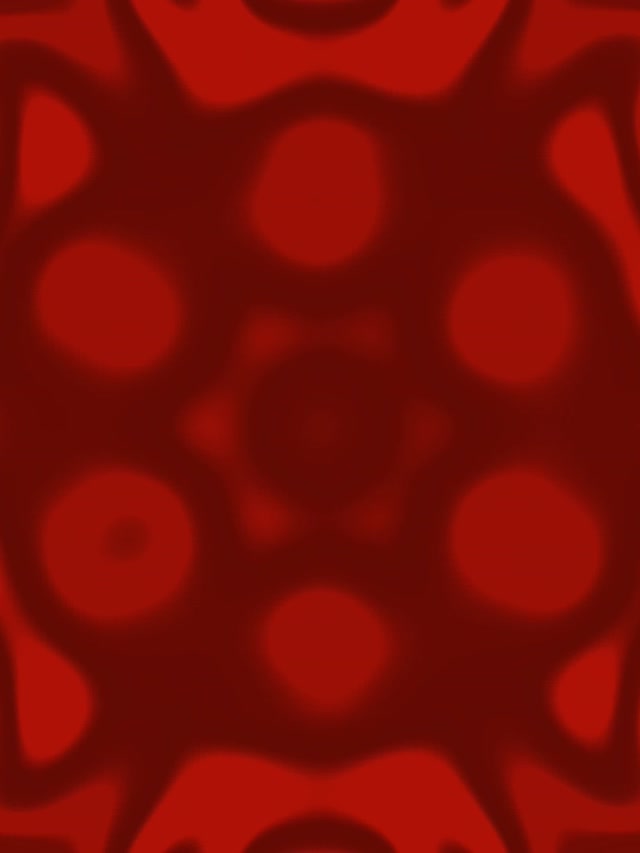 Red Pulsating Neon Tunnel 3:4 iPad Portrait 60fps VJ Loop Screensaver