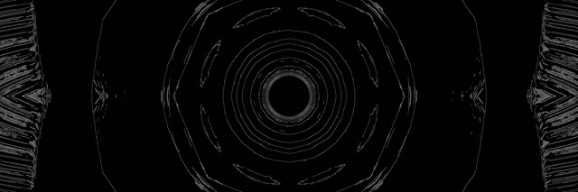 Neon Tunel Oktagon Vrtlog VJLoops 3:1 Triple Wide 60fps Čuvar Ekrana