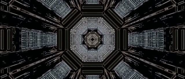 Neon Tunel Screensaver 21:9 Ultrawide 60fps Oktagon Tamni VJ Loop