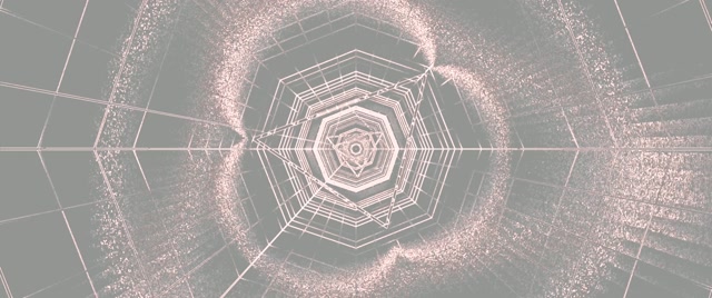 Neon Tunel Octagon Vrtlog Čuvar Ekrana 2.39:1 Cinemascope 60fps VJ Loop