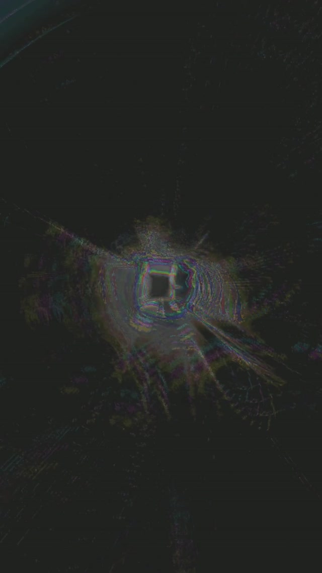 Neon Tunnel Spiraling Square Vortex 9:16 Reels 60fps Screensaver VJ Loop