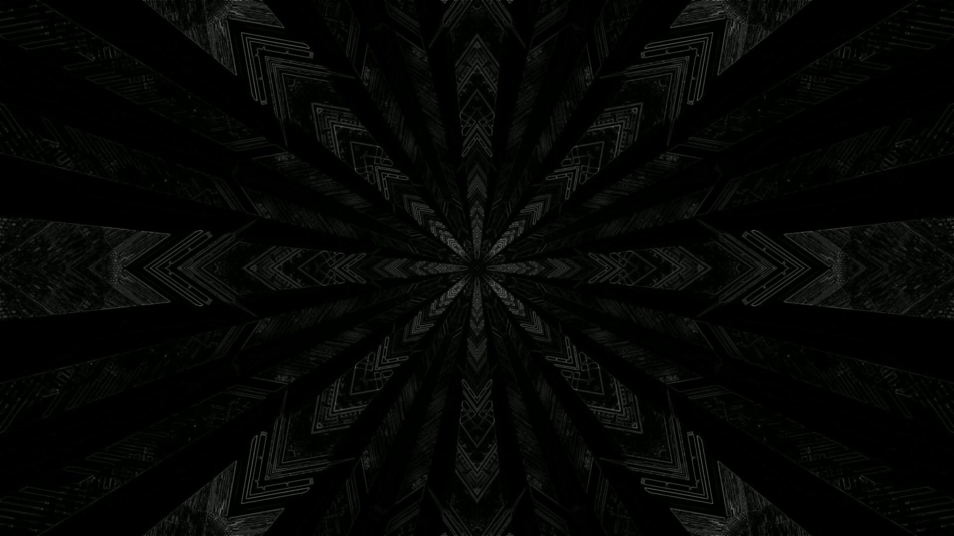 4K UHD 60fps mörkgrön geometrisk neontunnel skärmsläckare windows 11 VJLoops