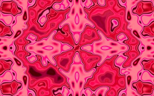 Neon Tunnel Pink Kaleidoscope VJ Loop 60fps 16:10 MacBook Screensaver