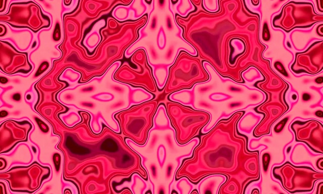 Neon Tunnel Rosa Kaleidoskop VJ Loop 5:3 Bredt 60fps Skärmsläckare