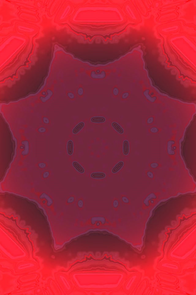 Neontunnel Röd Öga Ring VJ Loop 2:3 Photo Portrait 60fps Skärmsläckare