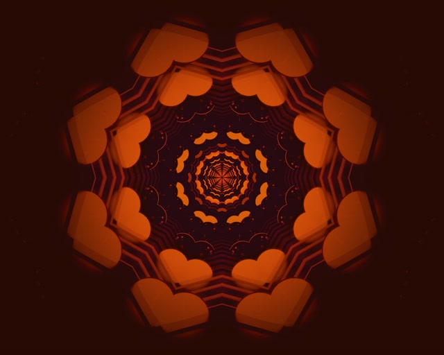 Neontunnel Oktagon Virvel 5:4 Industrial 60fps Skärmsläckare VJ Loop