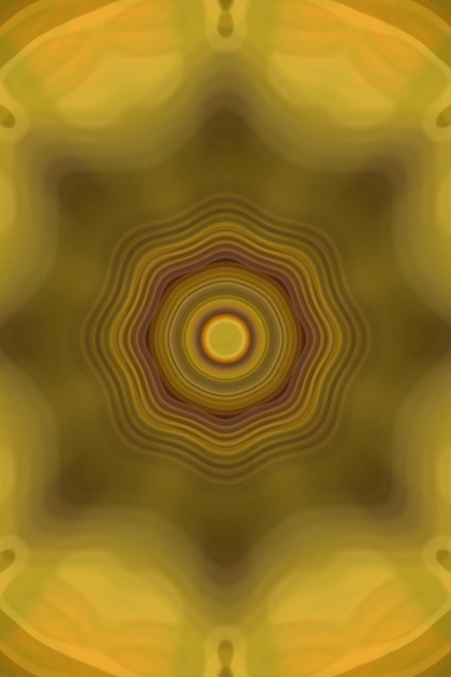 Golden Concentric Neon Tunnel 9:16 Reels 60fps VJ Loop Screensaver