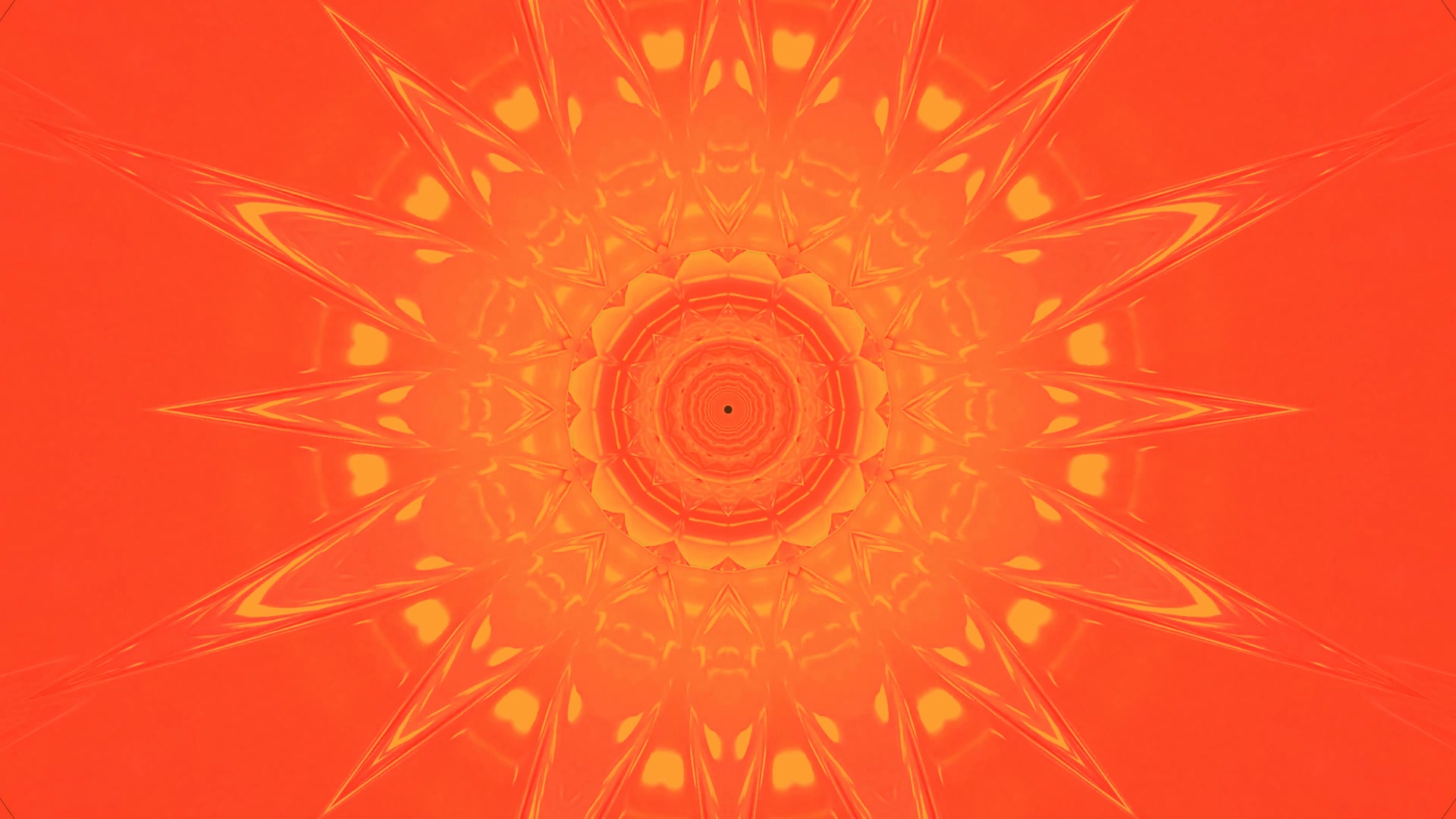 4K UHD 60fps orange röd neontunnel skärmsläckare windows 11 VJLoops animation 60fps