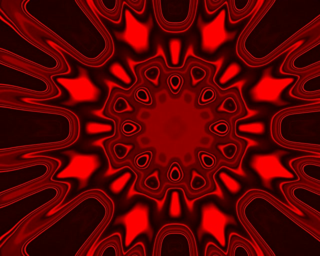 Neontunnel Röd Radiell Explosion VJLoops 5:4 Industrial 60fps Skärmsläckare