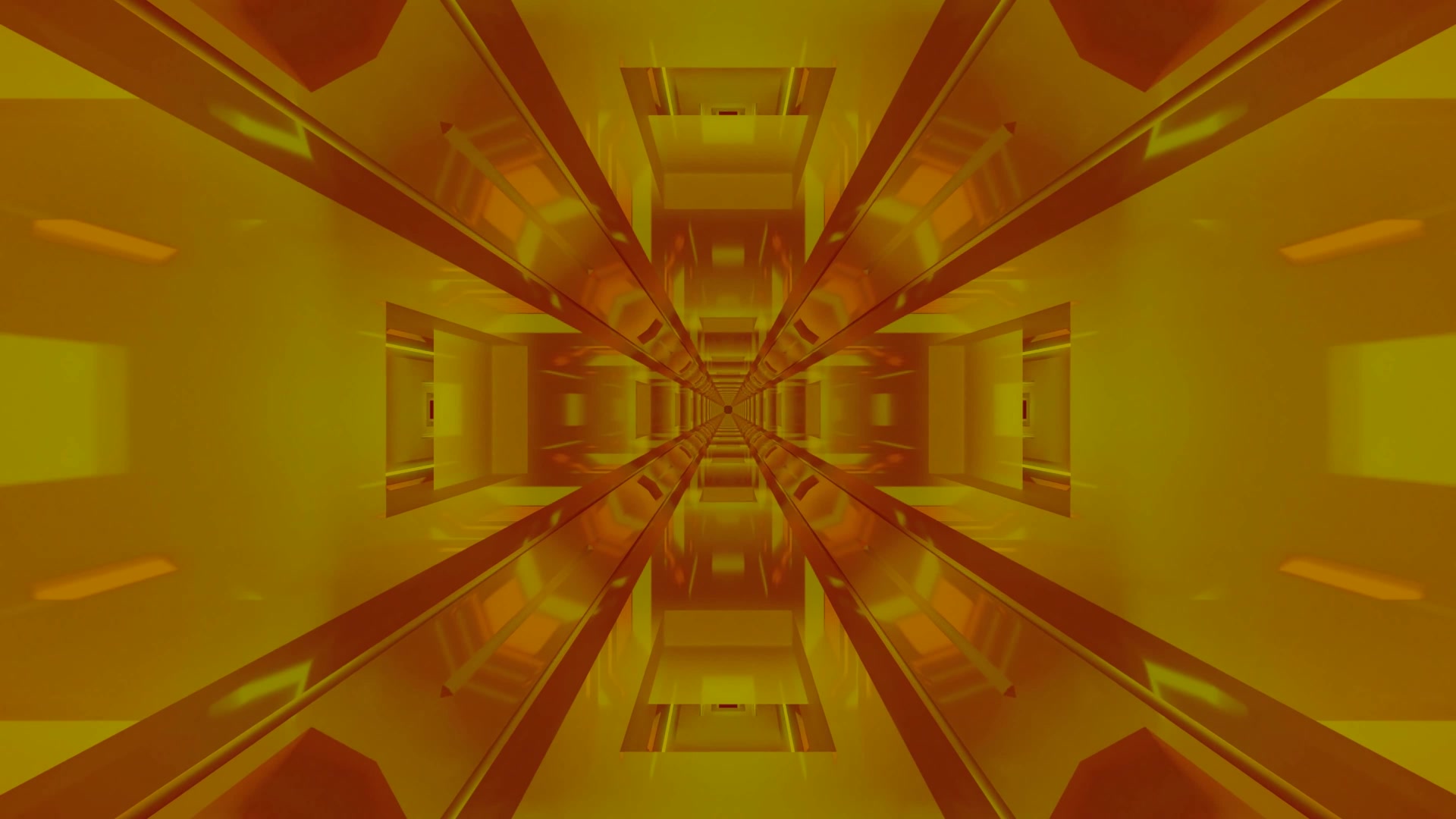 Amber Tuneli Screensaver 4K UHD 60fps Loopable Video PC