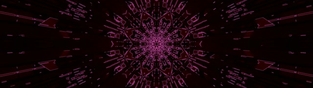 Neon Tunnel Pink Fractal Kaleidoscope Mlipuko 32:9 Ultrawide 60fps Screensaver VJLoops