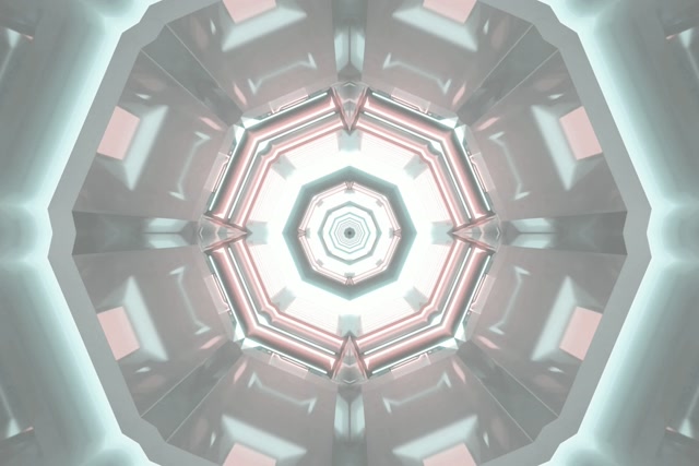 Pembezoni za Neon Octagon Vortex VJ Loop 3:2 Surface 60fps Screensaver