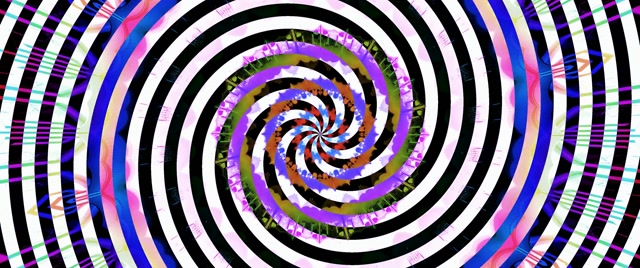 Tunnel ya Neon Spiral Hypnotic Nyeusi Nyeupe Hifadhi Skrini 2.39:1 Cinemascope 60fps VJLoops