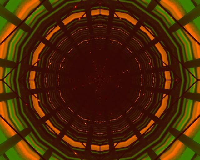 Neon Tunnel Radial Grid Vortex VJLoops 5:4 Industrial 60fps Screensaver