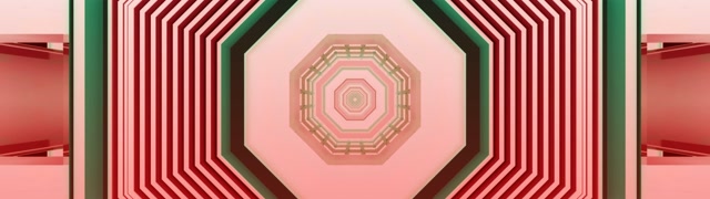 Njia ya Neon Kijani Nyekundu 32:9 Super Ultrawide 60fps VJ Loop