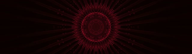 Tunnel ya Neon Nyekundu Fractal Kaleidoscope 32:9 Super Ultrawide 60fps Screensaver Vj Loop