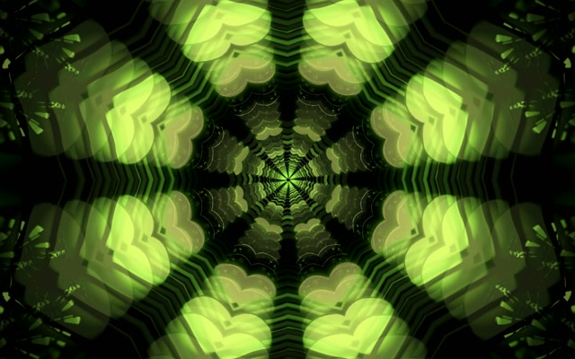 Neon Tunnel Kaleidoscope Vortex 16:10 Macbook 60fps Screensaver Loop