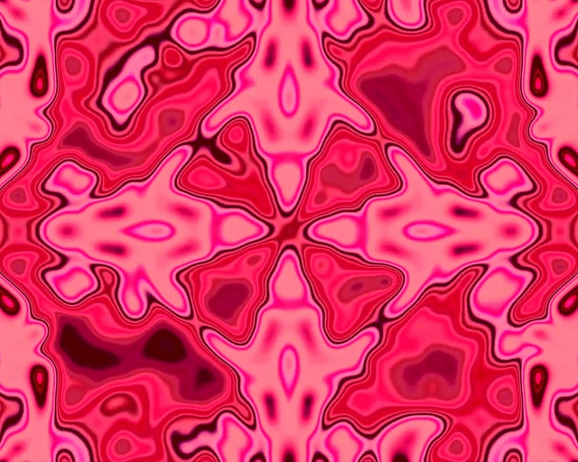 Tunnel ya Neon Waridi Kaleidoscope VJLoops 5:4 industrial 60fps Screensaver